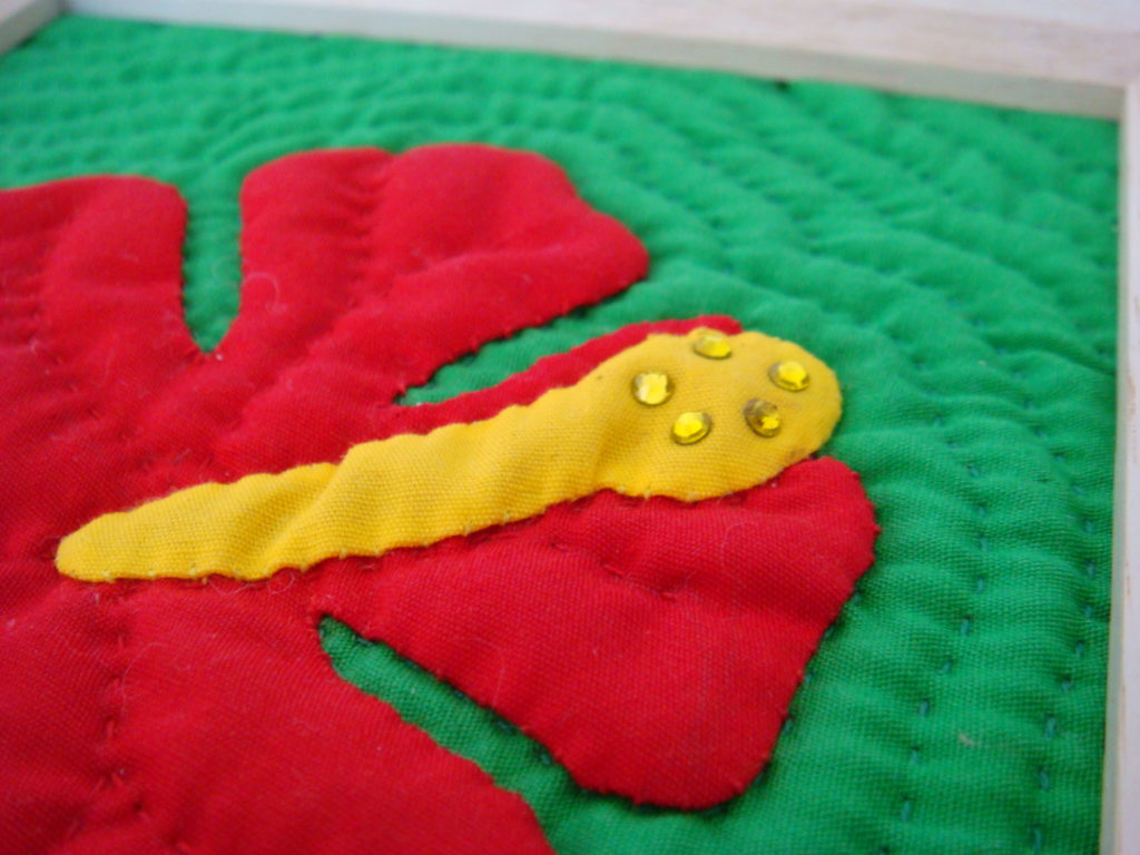 クリスマスハワイアンキルト