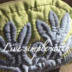 ハワイアンキルトの作り方・上手く作るコツ３「キルティングラインの幅や位置」