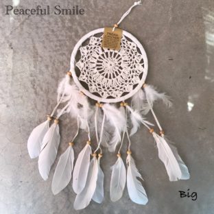 シャビーシック なドリームキャッチャー | Peaceful Smile