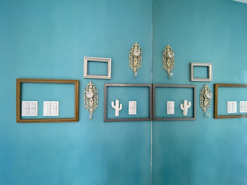 鏡のあるインテリア