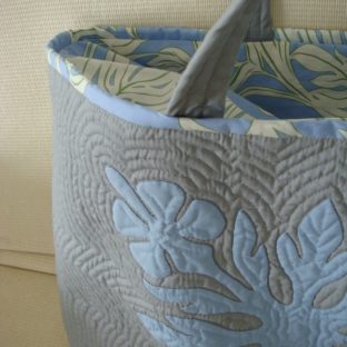 オーダーメイドハワイアンキルトフラバッグ