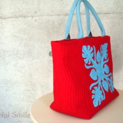 オーダーメイドハワイアンキルト「ママのための大きめトートバッグ」