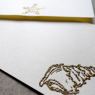 小さなハワイアンメッセージカード