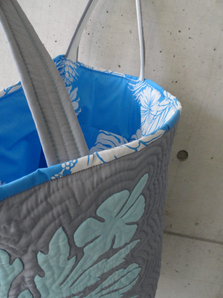 オーダーメイドハワイアンキルトフラバッグ