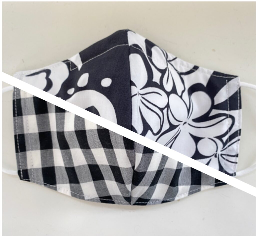 ぴったりフィットモノトーンマスク