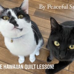 オンラインハワイアンキルト レッスン専用カード