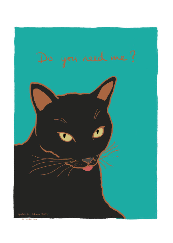 猫のイラスト 猫の絵はがき
