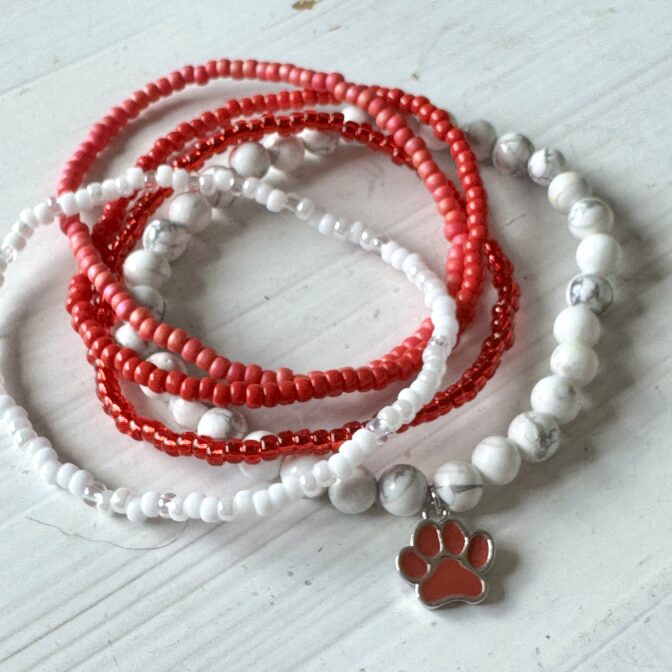 ビーズのアクセアリー