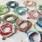 ビーズのブレスレット