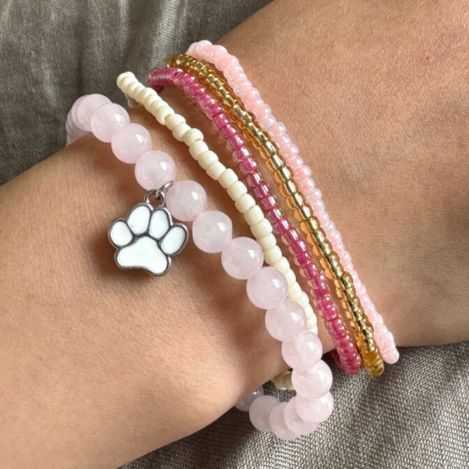 ビーズのアクセサリー