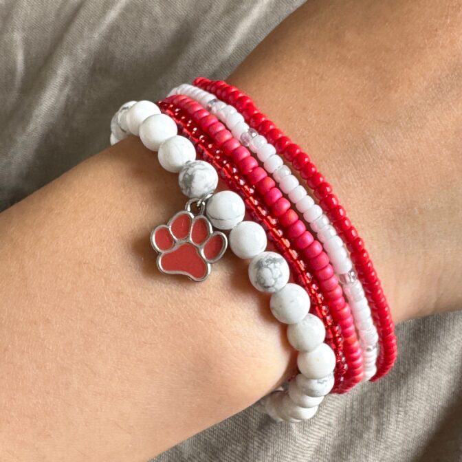 ビーズのアクセアリー