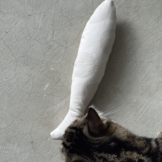 猫のおもちゃ　ウールサッキング対応