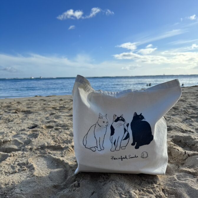 猫のトートバッグ