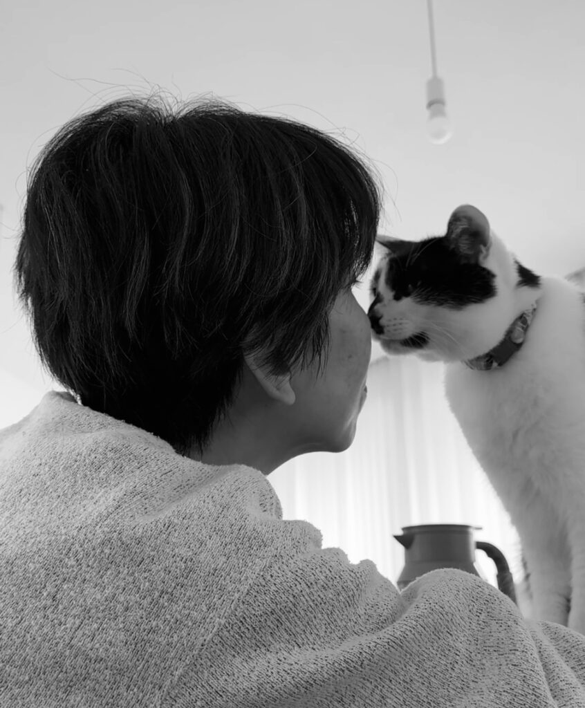 cat and me