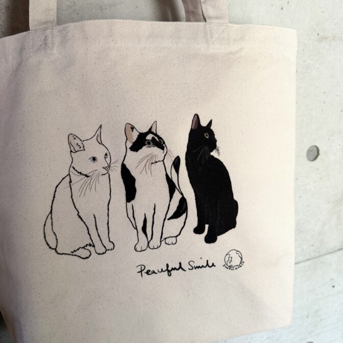 猫のトートバッグ