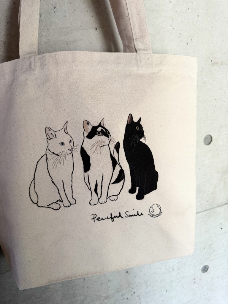 猫のトートバッグ