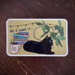 猫のステッカー