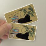 ねこのステッカー