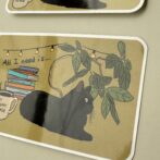 ねこのステッカー