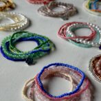 犬猫好きさんのビーズブレスレット